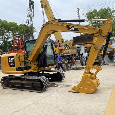 CAT 307e2 Подержанный экскаватор с гидравлическим насосом TOSHIBA в хорошем состоянии