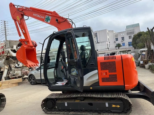 Подержанный экскаватор Hitachi ZX70 в хорошем состоянии с гидравлическим цилиндром Liyuan