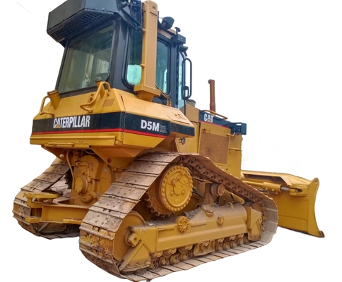 Строительная машина мини бульдозер Caterpillar CAT D5M с пропускной способностью 2,8 м3