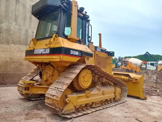 Строительная машина мини бульдозер Caterpillar CAT D5M с пропускной способностью 2,8 м3