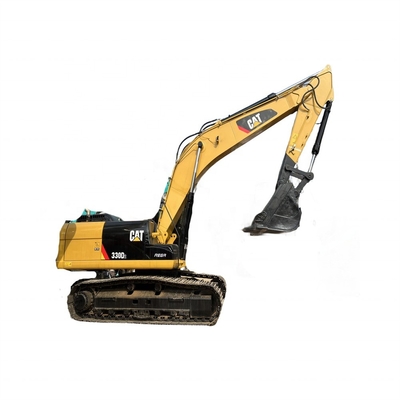 Низкие рабочие часы CAT 330d2 экскаватор с мощностью 156 кВт и гидравлическим цилиндром TOSHIBA