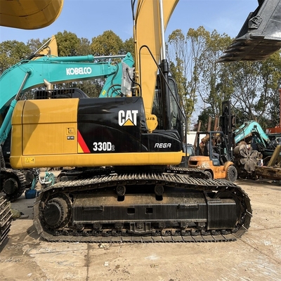 Низкие рабочие часы CAT 330d2 экскаватор с мощностью 156 кВт и гидравлическим цилиндром TOSHIBA