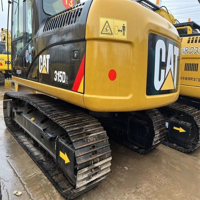 15 тонн рабочего веса Подержанный экскаватор Caterpillar 315D2 с оригинальными японскими деталями