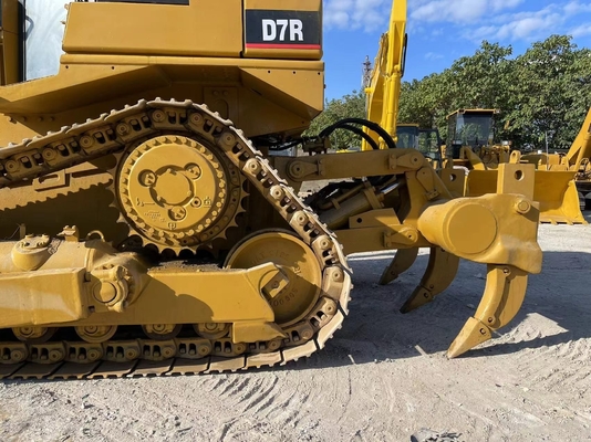 Подержанный японский Caterpillar CAT D7R Mini Dozer Низкий рабочий день и 4m3 Dozing Capacity