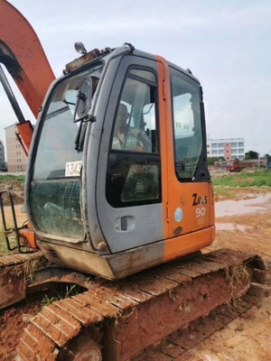 Использованный экскаватор Hitachi ZX75us с оригинальным японским двигателем и в отличном состоянии