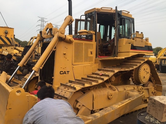 14872 KG Подержанный японский бульдозер Caterpillar CAT D6H с коротким рабочим временем