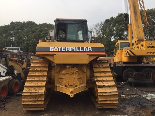 14872 KG Подержанный японский бульдозер Caterpillar CAT D6H с коротким рабочим временем