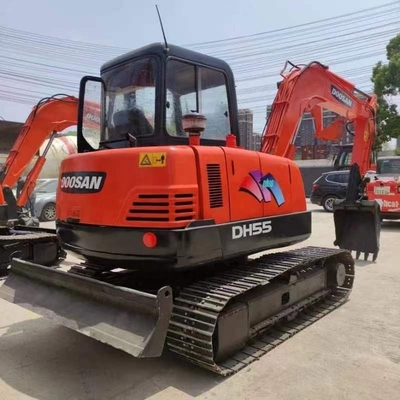 Doosan DH55 Mini Digger экскаватор в хорошем состоянии использованный корейский DH55 по доступной цене