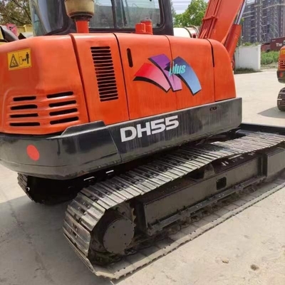 Doosan DH55 Mini Digger экскаватор в хорошем состоянии использованный корейский DH55 по доступной цене
