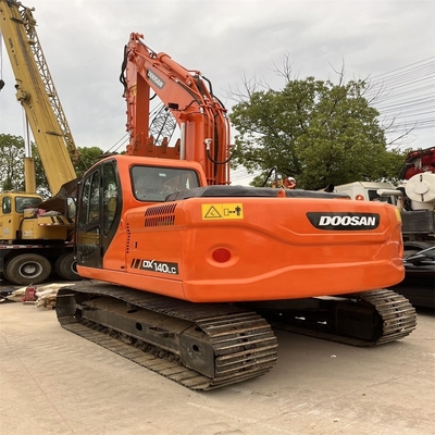 Низкие часы Подержанный экскаватор Doosan 140LC 71kw 14TON рабочая масса