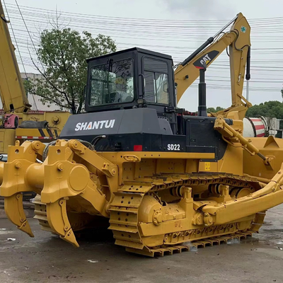 Shantui SD22 Маленький бульдозер Использованный 220 Сухой бульдозер с гидравлическим цилиндром