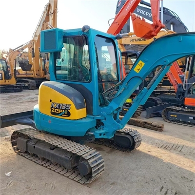 Использованный гидравлический экскаватор Crawler Digger Kubota KX135 с оригинальным гидравлическим цилиндром