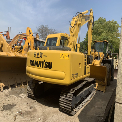 Оригинальный цвет экскаватор Komatsu 120-6 и подержанная машина с 2022 годом