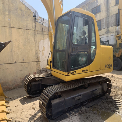 Оригинальный цвет экскаватор Komatsu 120-6 и подержанная машина с 2022 годом