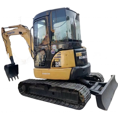 Komatsu PC50MR Эксплуатационный экскаватор с оригинальным гидравлическим цилиндром