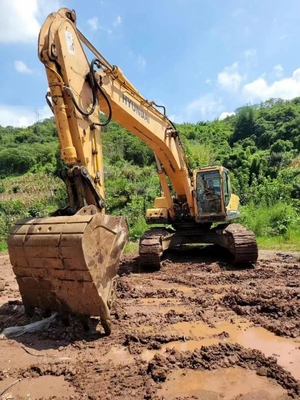 Подержанный экскаватор HITACHI 335LC, импортированный из Кореи.