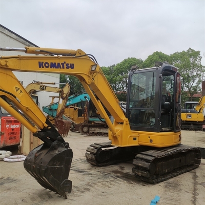 Японский Komatsu PC55MR 5,5-тонный мини экскаватор с оригинальным гидравлическим насосом