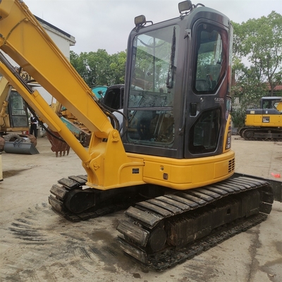 Японский Komatsu PC55MR 5,5-тонный мини экскаватор с оригинальным гидравлическим насосом