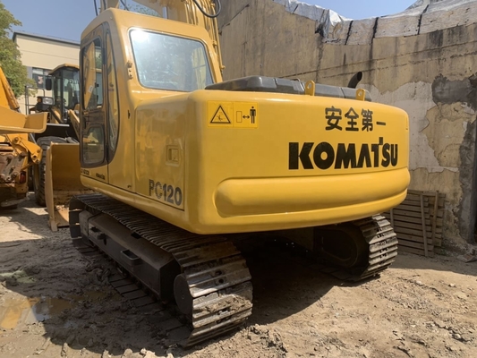 Гидравлический клапан KOMATSU Использованный 12-тонный экскаватор PC120-6 для Ваших строительных нужд