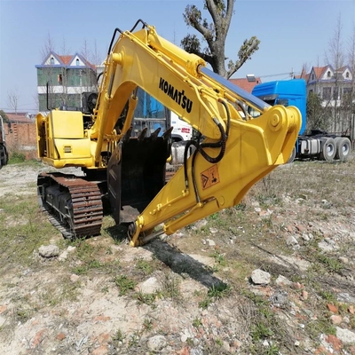 90% Япония Оригинальный экскаватор Komatsu PC120 с оригинальным двигателем и гидроцилиндром