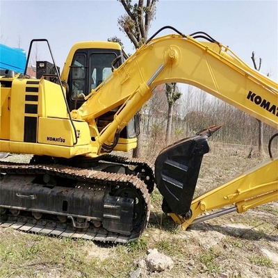 90% Япония Оригинальный экскаватор Komatsu PC120 с оригинальным двигателем и гидроцилиндром