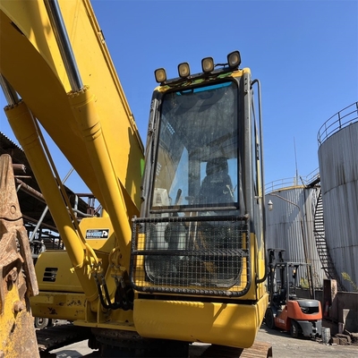Использованный экскаватор Komatsu PC200 с гидравлическим копателем с низким рабочим временем 0-2000