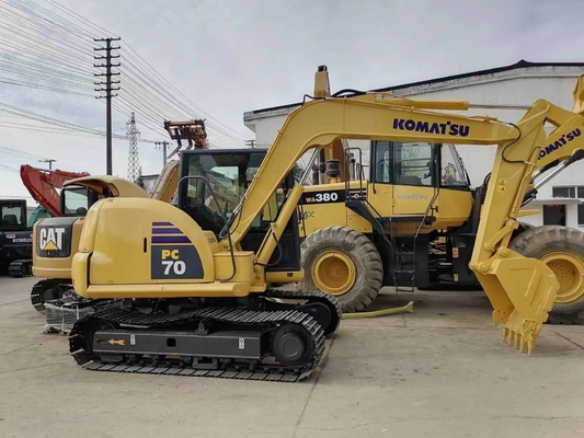 Komatsu PC70 Crawler Excavator 7 Ton Digger с 0-2000 рабочими часами Япония Импорт