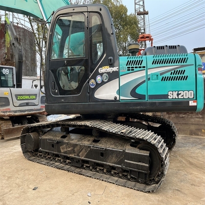 Подержанный экскаватор Kobelco SK200-8 20 тонн Строительная ползучая машина используется в Японии