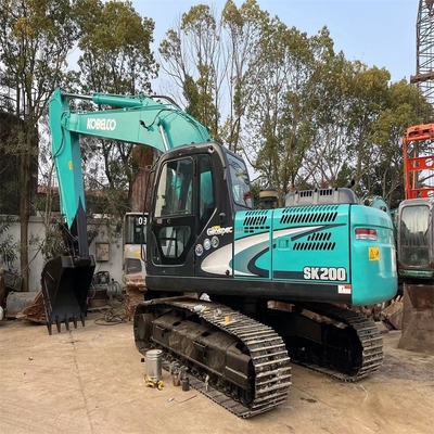 Подержанный экскаватор Kobelco SK200-8 20 тонн Строительная ползучая машина используется в Японии