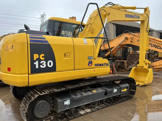 Япония Оригинальный экскаватор Komatsu PC130-7 Использованный экскаватор PC130-7 Crawler Hydraulic Excavator