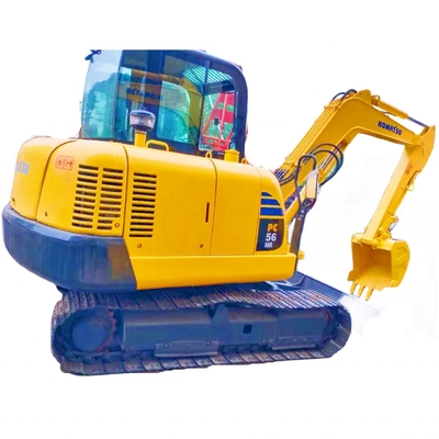 100% готовы в отличном состоянии использованный Komatsu PC65 6,5 тонны ползучий гидравлический экскаватор