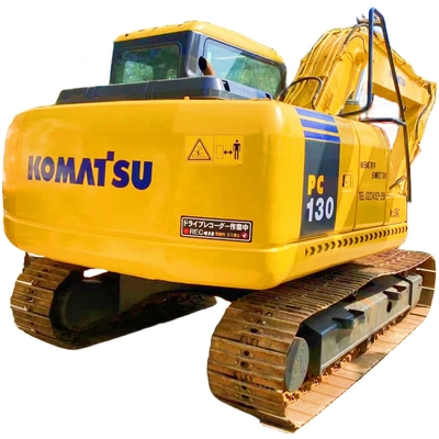 KOMATSU Двигатель 13T Робер экскаватор Komatsu PC130-7 Использованный экскаватор в Японии