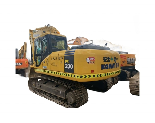 Экскаватор Komatsu PC200-7 с оригинальным японским двигателем и передовой гидравлической системой