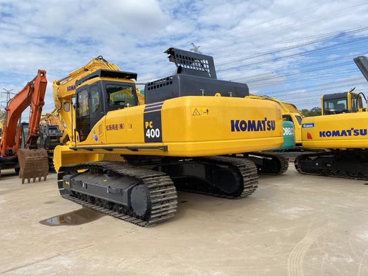 Вторая рука KOMATSU PC400-7 экскаватор с усовершенствованной гидравлической системой и двигателем мощностью 400 кВт