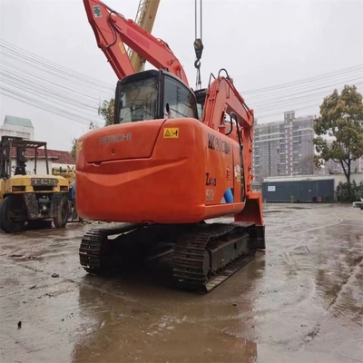 Подержанная мини-экскаваторная машина Hitachi ZX60 с гидравлическим цилиндром