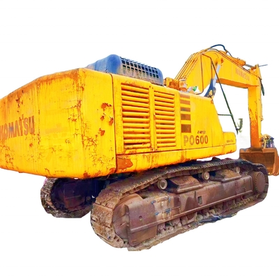 Подержанный экскаватор KOMATSU PC600 в отличном состоянии с небольшим рабочим временем