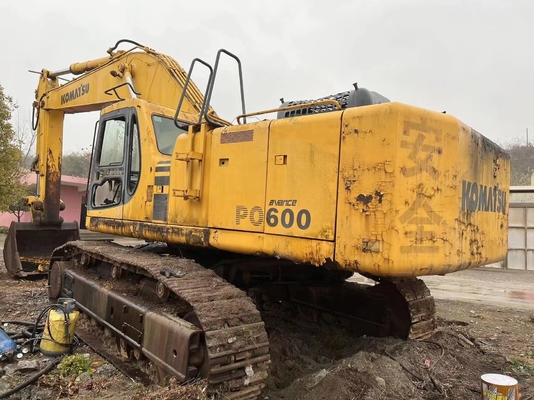 Подержанный экскаватор KOMATSU PC600 в отличном состоянии с небольшим рабочим временем