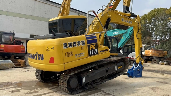 Высокая эксплуатационная эффективность Использованный экскаватор Komatsu 110-7 из Японии для строительства