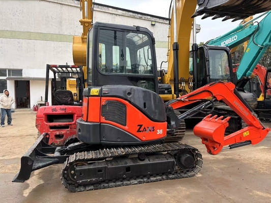 Прямая поставка подержанный HITACHI ZX35 мини экскаватор с хорошим состоянием из Японии