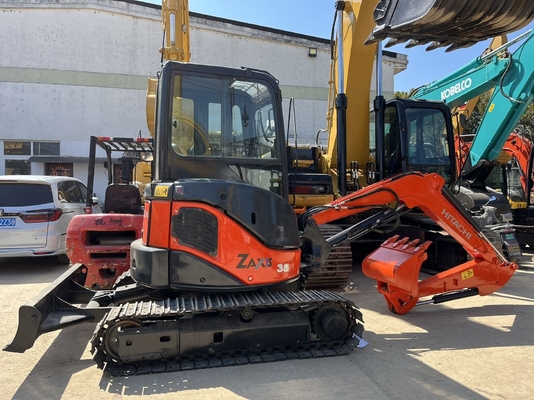 Прямая поставка подержанный HITACHI ZX35 мини экскаватор с хорошим состоянием из Японии