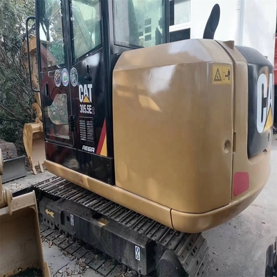Использованный CAT 305.5E2 мини-капатель Гидравлический экскаватор с оригинальным двигателем 5400 кг
