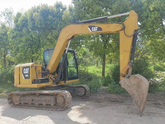 Год 2022 Использованный экскаватор Cat308E2 8 тонн рабочая масса для строительства