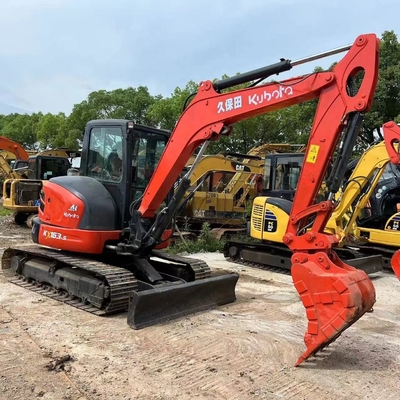 6-тонный экскаватор KUBOTA KX163 с небольшим рабочим временем и оригинальным японским гидравлическим насосом