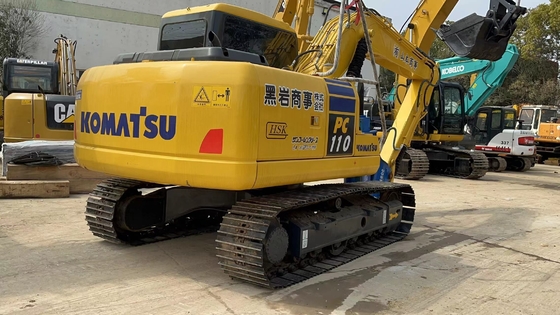 Гидравлический насос Кавасаки Использованный экскаватор Komatsu Оригинальная краска Япония EPA Двигатель PC110-7