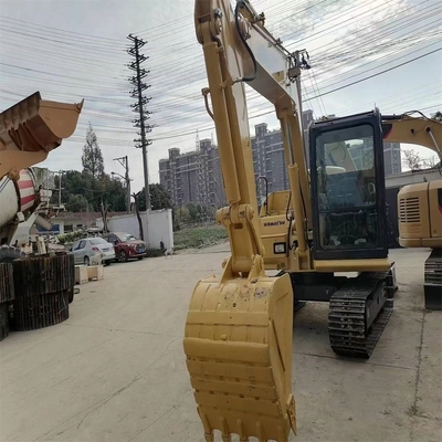 Японский производитель Komatsu Использованный экскаватор 7 тонн Komatsu PC70 Экскаваторная машина Вес 7000 кг