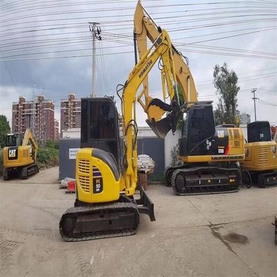 Komatsu PC50MR Использованный экскаватор Япония 5тонный мини-крейлер экскаватор в отличном состоянии