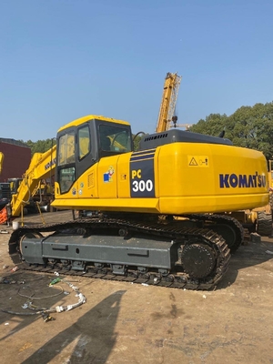 Подержанный экскаватор KOMATSU PC300 Crawler Гидравлический 30-тонный землеустроительный экскаватор на складе