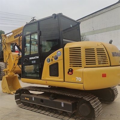 Высокая рабочая эффективность 7 тонн Komatsu PC70 экскаватор 99% 2023 оригинальный Япония для Вас