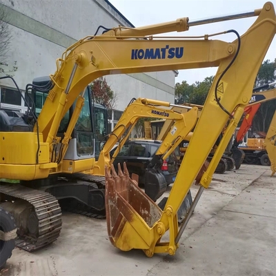 Использованный экскаватор Komatsu PC128US в отличном состоянии Оригинальный цвет для строительства
