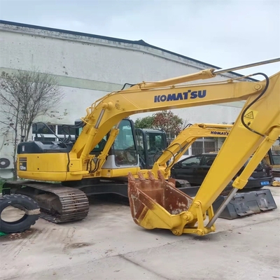Использованный экскаватор Komatsu PC128US в отличном состоянии Оригинальный цвет для строительства